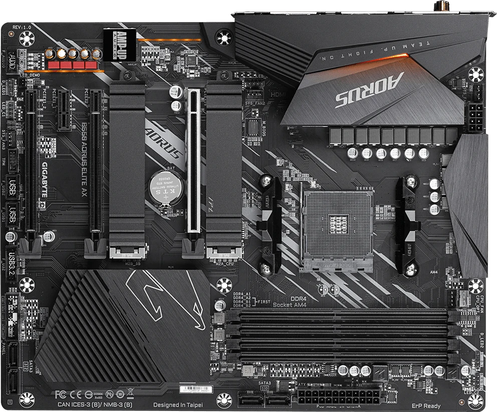 Gigabyte B550 AORUS ELITE AX (Rev. 1.0)
